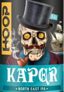 Kaper North East IPA etiket